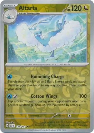 Altaria Reverse Holo