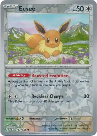 Eevee Reverse Holo