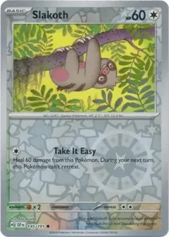 Slakoth Reverse Holo 145