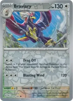 Braviary Reverse Holo 153