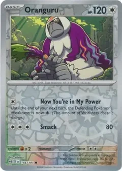 Oranguru Reverse Holo 156