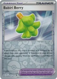 Babiri Berry Reverse Holo 163