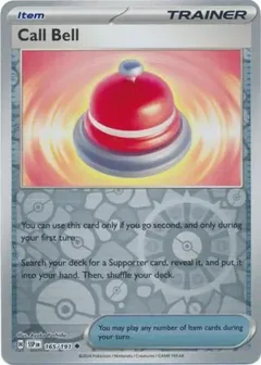 Call Bell Reverse Holo 165