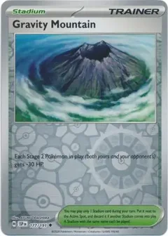 Gravity Mountain Reverse Holo 177