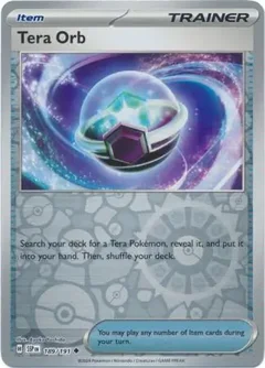 Tera Orb Reverse Holo 189