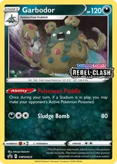 Garbodor Prerelease SWSH025
