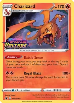 Charizard Staff Prerelease SWSH066