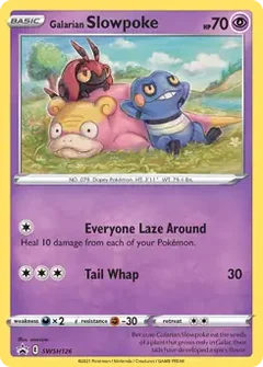 Galarian Slowpoke SWSH126