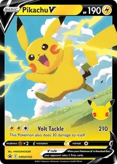 Pikachu V SWSH143