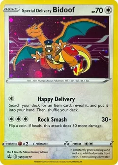 Special Delivery Bidoof SWSH177