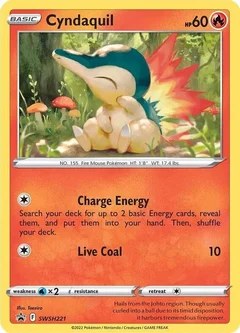 Cyndaquil Cosmos Holo SWSH221
