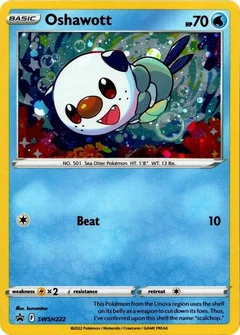 Oshawott Cosmo Holo SWSH222