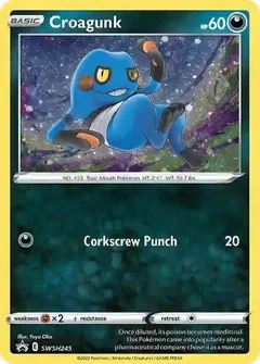 Croagunk SWSH245