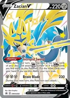 Zacian V SWSH292