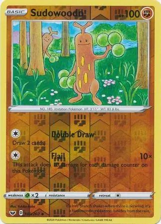 Sudowoodo Reverse Holo