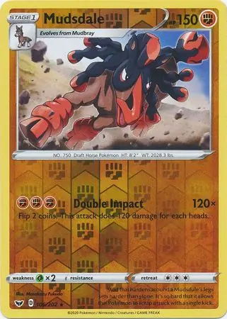 Mudsdale Reverse Holo