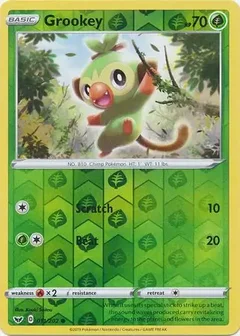 Grookey Reverse Holo 011