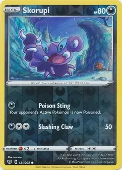 Skorupi Reverse Holo 121