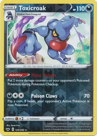Toxicroak Reverse Holo