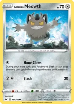Galarian Meowth 127