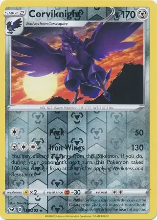 Corviknight Reverse Holo