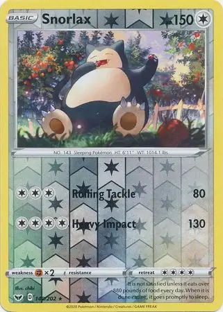 Snorlax Reverse Holo
