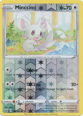Minccino Reverse Holo