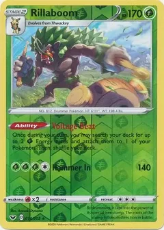 Rillaboom Reverse Holo 014