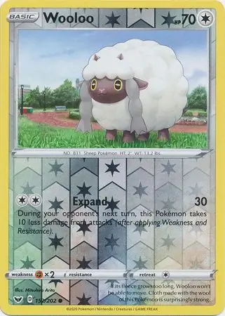 Wooloo Reverse Holo