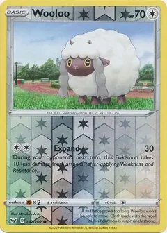 Wooloo Reverse Holo 152