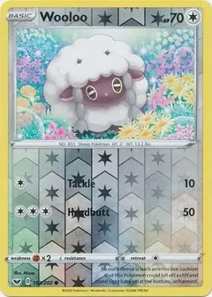 Wooloo Reverse Holo 153