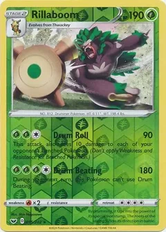 Rillaboom Reverse Holo 015