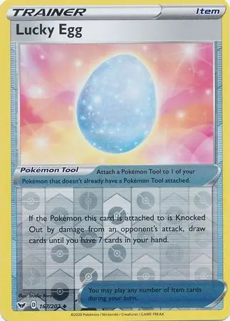 Lucky Egg Reverse Holo