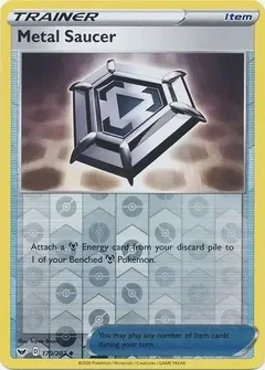 Metal Saucer Reverse Holo 170