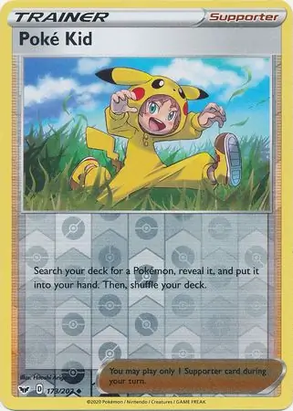 Poke Kid Reverse Holo