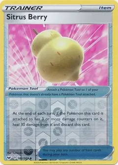 Sitrus Berry Reverse Holo 182