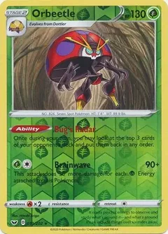 Orbeetle Reverse Holo 019
