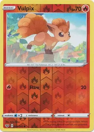 Vulpix Reverse Holo