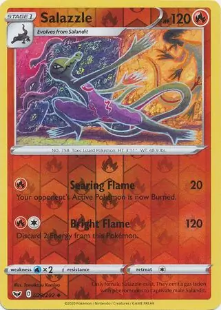 Salazzle Reverse Holo