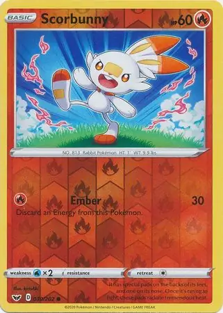 Scorbunny Reverse Holo
