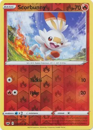 Scorbunny Reverse Holo