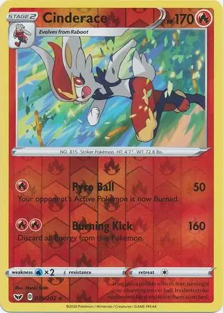 Cinderace Reverse Holo