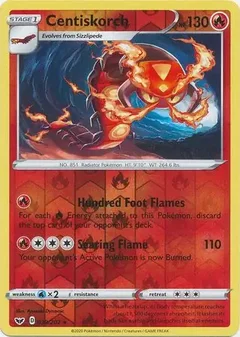Centiskorch Reverse Holo 039
