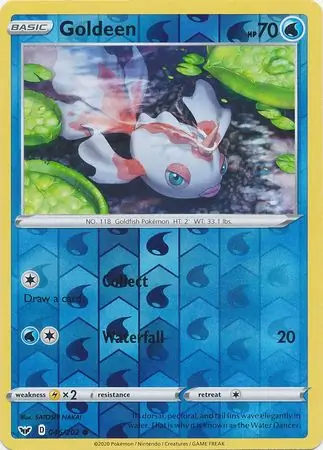 Goldeen Reverse Holo