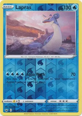Lapras Reverse Holo