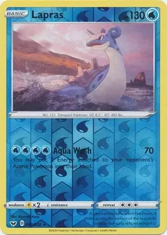 Lapras Reverse Holo 048