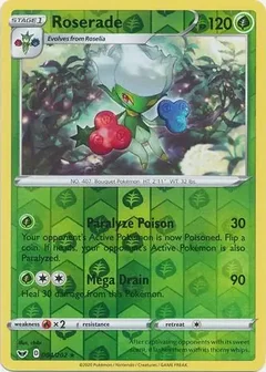 Roserade Reverse Holo 004