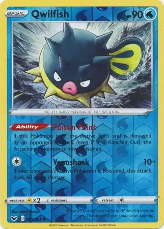 Qwilfish Reverse Holo