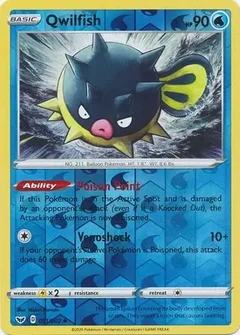 Qwilfish Reverse Holo 051