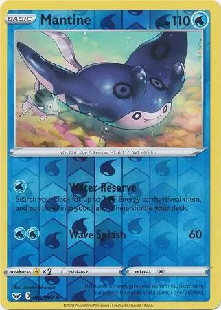 Mantine Reverse Holo